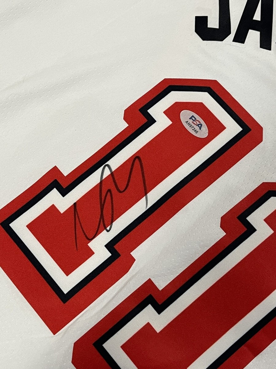 Jaime Jaquez Jr. Signed Autographed Miami Heat White City Jersey