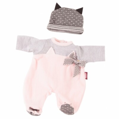Götz 3402837 Bekleidung für Babypuppen - Babykombi Cosy Cat Gr.S