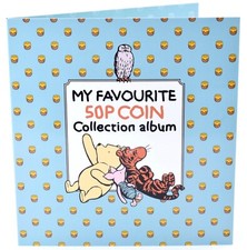 NEW Coin 50p Album Winnie The Pooh 9 Christopher Robin Piglet Eeyore [C]
