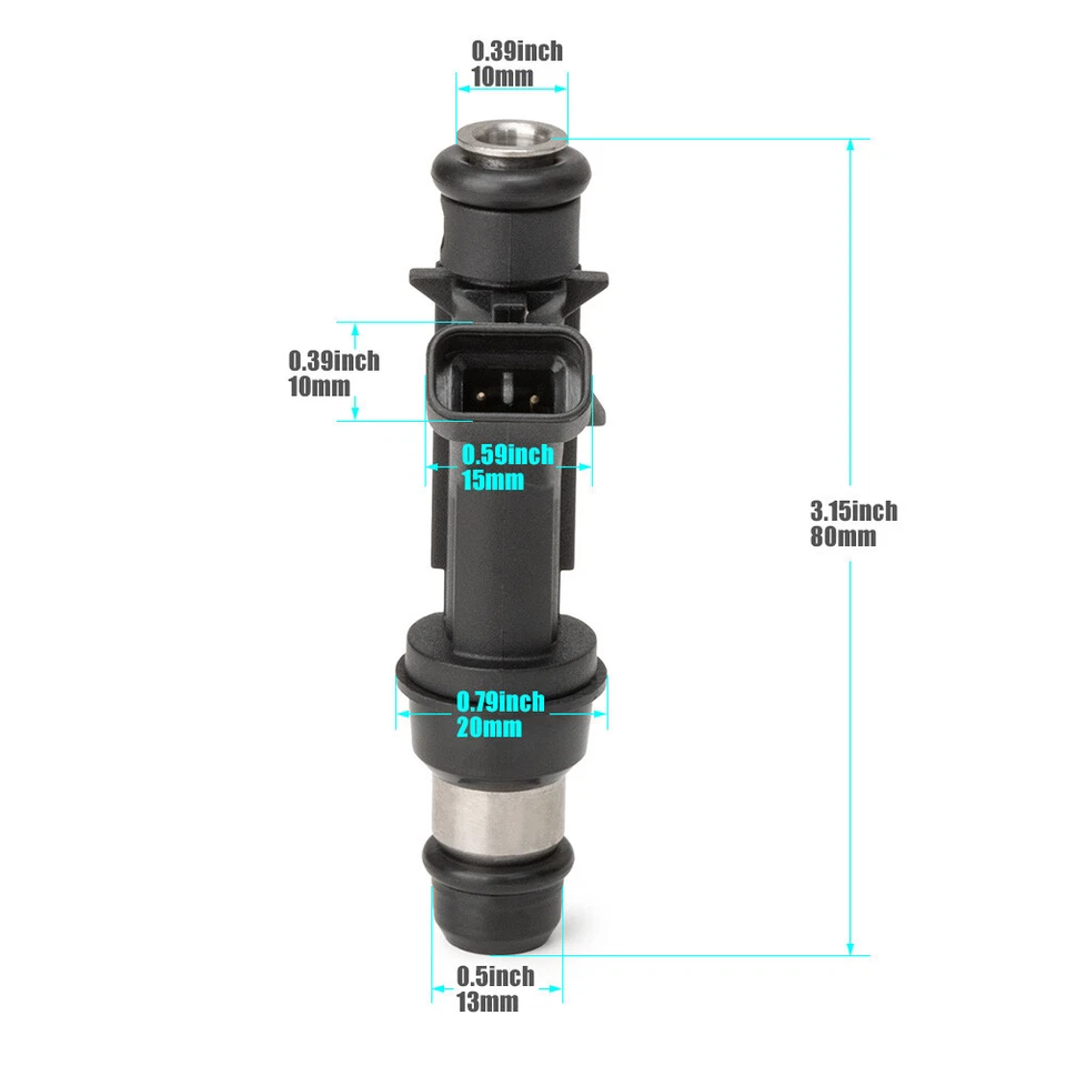 6X Genuine Fuel Injectors OEM 25323971 For 00-05 Chevrolet Impala Venture 3.4L - Imagem 2 de 4
