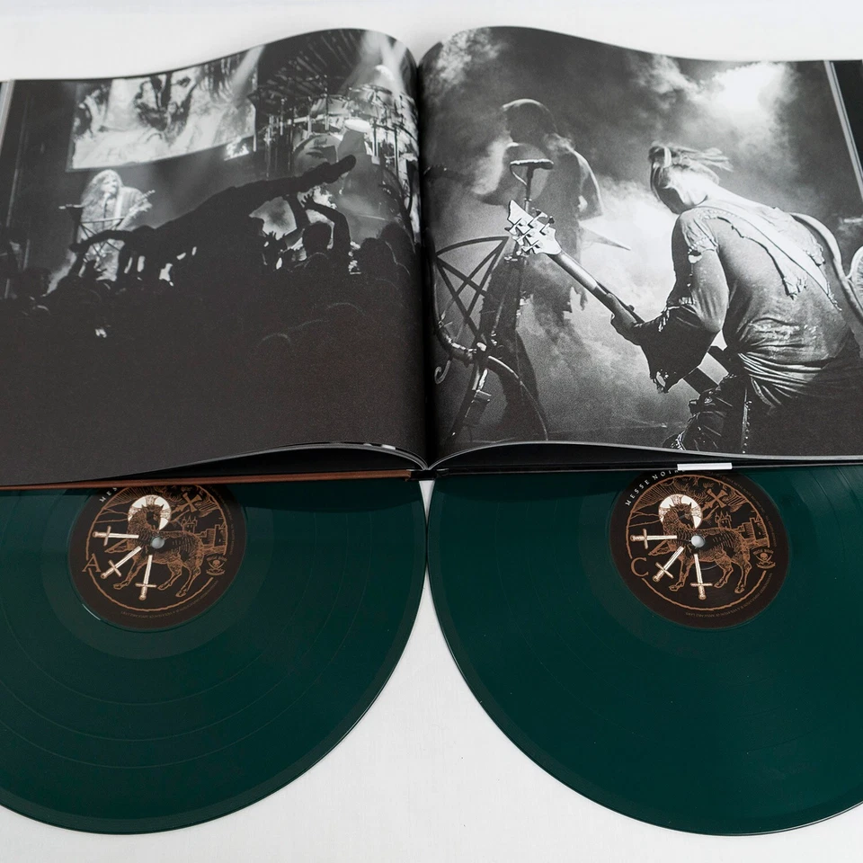 Behemoth: Messe Noire Forest Green Deluxe Hardcover 48 pg Digibook Vinyl LP/750. - Image 2 of 3