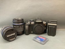 READ Olympus EVOLT E-520 10.0MP Digital SLR Camera w/14-42mm, 40-150mm Lenses