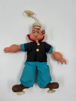 Popeye Puppe Anhänger vintage 1989 Bröer King Features Syndicate ca. 25cm