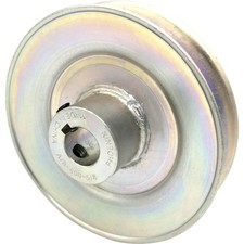 4" OD V-Belt Pulley, 5/8" Bore, Phoenix, Steel, Sheave, Single Groove, Motor