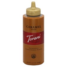 Puremade Caramel Sauce Case of 4 X 16.5 Oz By Torani
