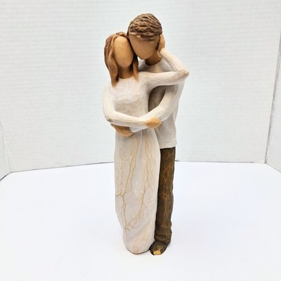 Willow Tree ''Together'' Sculpted Hand Carved Hand-Painted Figure 9'' Home Decor