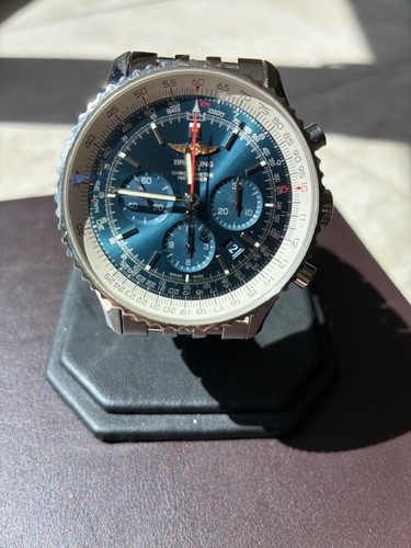 Breitling Navitimer B01 blue dial AB0127