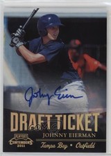 2011 Playoff Contenders Draft Tickets Signatures Johnny Eierman #DT72 Auto un2