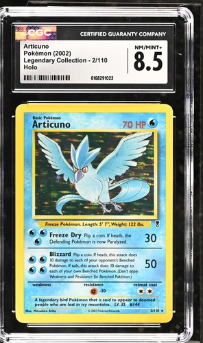 Articuno graded CGC 8.5 for sale on eBay