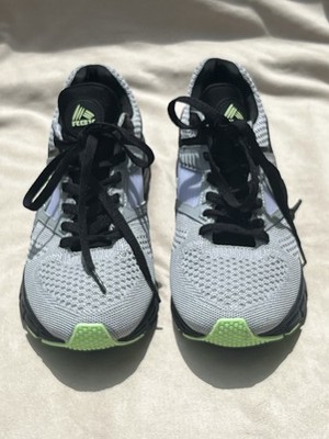 RBX Armin-K Men 8.5 Gray Mesh Running Shoes Lightweight Gym Sneakers EF11313