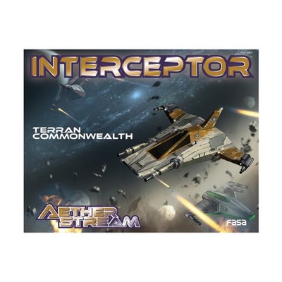 FASA Miniatures & Gam  Interceptor - Terran Commonwealth Squadron SW (VG+/New)