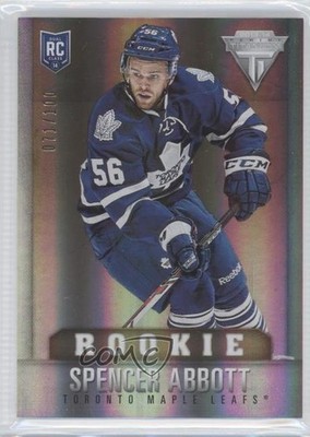2013 Panini Rookie Anthology Draft Position Number 71/100 Spencer Abbott RC 0c3