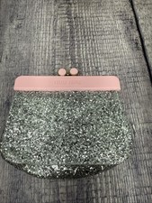 MIU MIU silver  pink CLUTCH-POCHETTE Pouch
