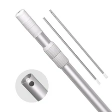 Pool Pole Telescopic, 8FT Aluminum Lightweigh Swimming Pool Pole, Adjustable ...