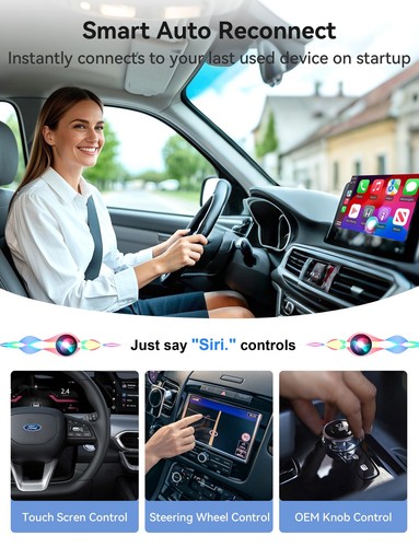 Wireless CarPlay Adapter for iPhone Mini Size Wireless Apple CarPlay Adapter ... - 第 6/7 張圖片