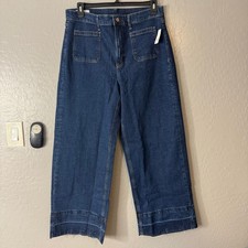 Gap High Stride Wide-Leg Ankle Jeans 33/16T, 740077
