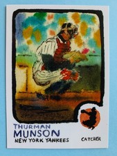 2025 Topps Shoebox Treasures THURMAN MUNSON  by Andy Friedman #39, NY Yankees