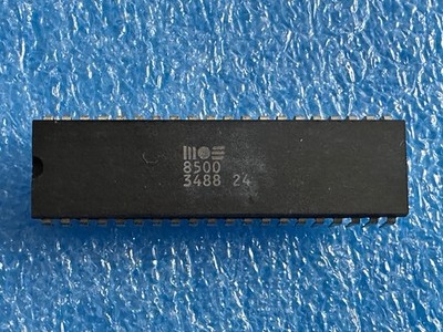 8500 MOS CPU Chip, auch als Ersatz für 6510 Commodore 64, Working #34 88