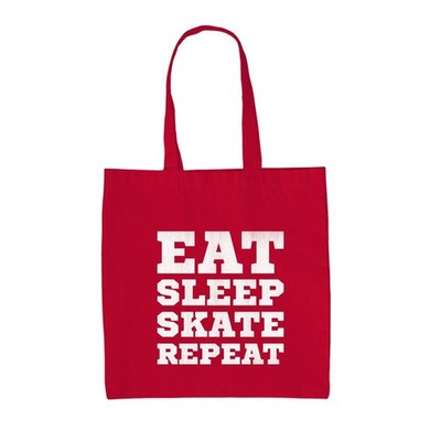 Eat Sleep Skate Repeat - Canvas Tote Bag - Skate board Skateboard