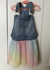 Kids Girls Jeans Pinafore Dress and Jeans Jacket Excellent Condition 6/7 Yrs — photo 6