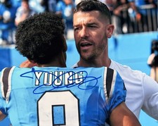 DAVE CANALES SIGNED 8x10 PHOTO CAROLINA PANTHERS COACH FOOTBALL AUTOGRAPH COA