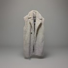 Jayley Collection Faux Fur Vest Coat  Original Vintage
