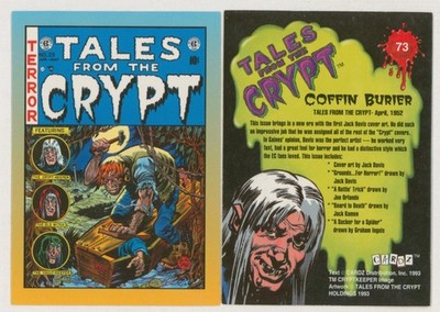 1st Jack Davis Cover Art ~ 1993 Tales from the Crypt #39 EC Comics Card #72