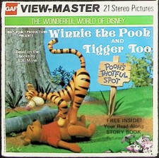 Disney's Winnie the Pooh and The Tigger Too 3d View-Master 3 Reel Packet - Color