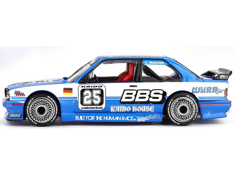 Kaido House x Mini GT 1:64 BMW M3 Kaido Touring Champ V1 BBS Blue