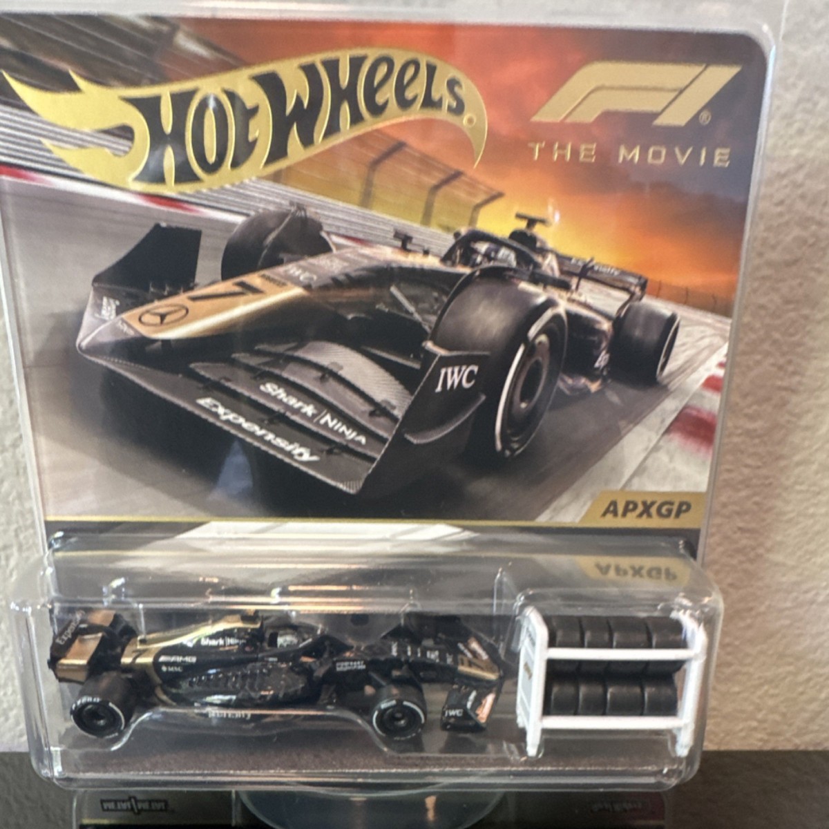Hot Wheels 1:64 Diecast APXGP F1 The Movie Formula 1 Car Sonny