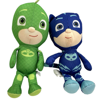 PJ Masks Plush Catboy Gekko 8  Disney Junior Set of 2 Preschool Toys Cartoon