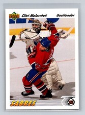 1991-92 Upper Deck #368 Clint Malarchuk Buffalo Sabres