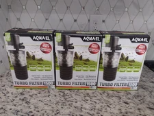 Aquael Turbo Filter 1500 Submersible Pump 65-90 Gallon Lot Of Three NIOB
