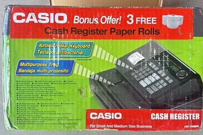 Casio PCR-T280 Electronic Cash Register Thermal Print OPEN BOX  999993020587|