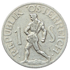 Austria Druga Republika (1946 - 2001) 1 szyling 1947