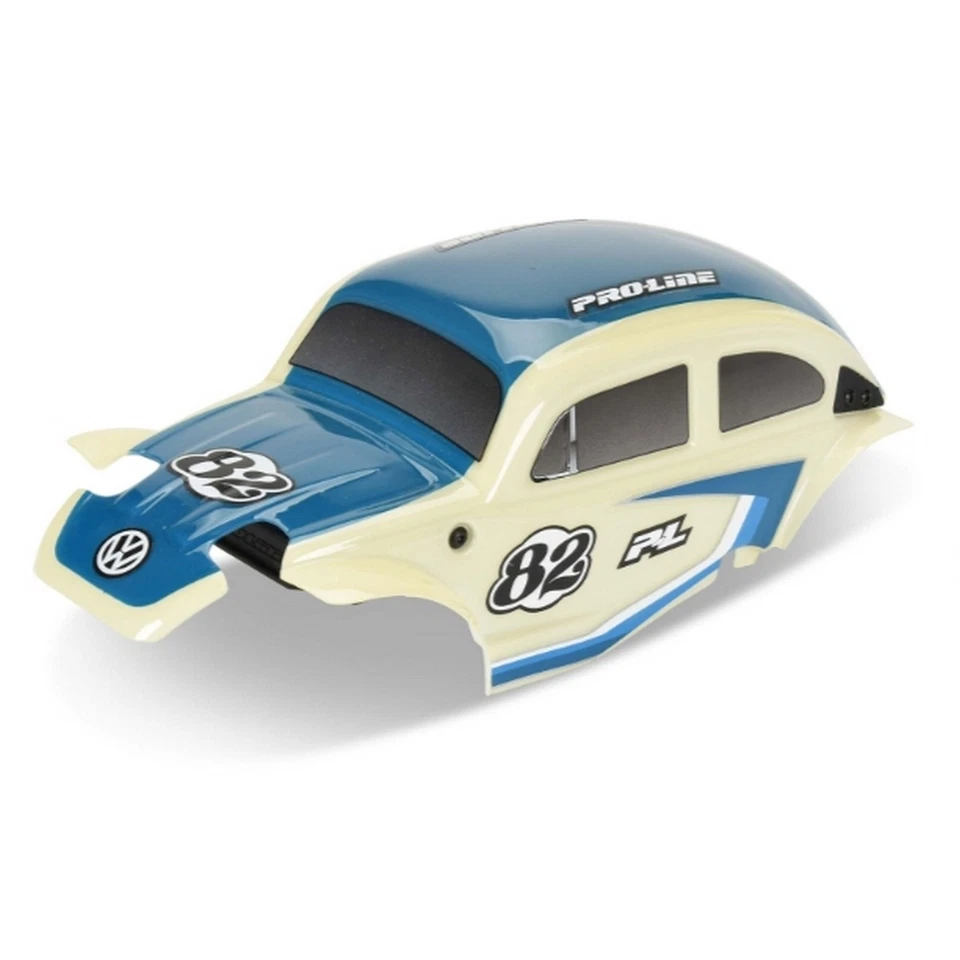 Pro-Line 368000T1 Class 1 VW Bug Blue Race Body Conversion Kit for ARRMA TYPHON  - Bild 2 von 4