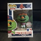 FUNKO POP! MLB Mascots WALLY THE GREEN MONSTER #07 Boston Red Sox VAULTED