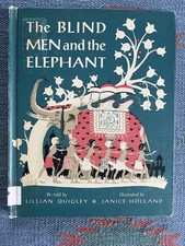 The Blind Men And The Elephant Lillian Quigley Janice Holland Scribners 1959 HC