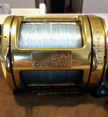Duel Reel 4/WS Double Speed   Big Game Saltwater Fishing Tuna, Marlin Sailfish