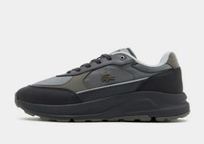 Lacoste Run Set Fade Trainers in Black and Grey Shoes