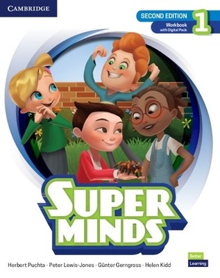 Super Minds Level 1 Arbeitsbuch mit Digitalpackung britisches Englisch - 9781108903530