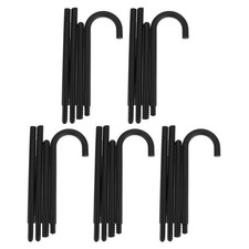 5pcs Magician Wand Cane: 100cm Plastic Walking Stick Prop For Role-Playing -