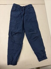 Wonder Nation Blue Kids Cargo Pants Size Large 10-12