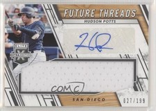 2019 Elite Extra Edition Future Threads Signatures Black Hudson Potts Auto 0r8o