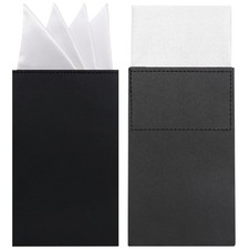 Prefolded Pocket Squares For Men Solid Color PreFolded Mens Handkerchief