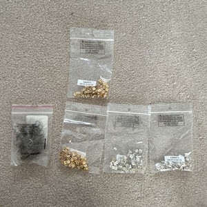 Mixed Metal Earring Hooks & Backs French Earwire Gold Silver Bronze Variety Lot