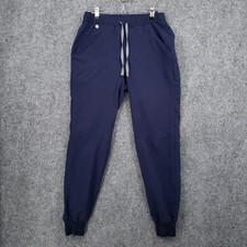 Figs Pants Mens XS Blue Tansen Jogger Scrub Stretch Tapered Drawstring Uniform