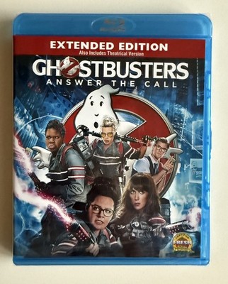NEW Ghostbusters Answer The Call Extended Edition Blu Ray 2016