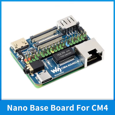 Raspberry Pi Compute Module 4 CM4 Nano Base Board (B) with RPi 40PIN GPIO interf