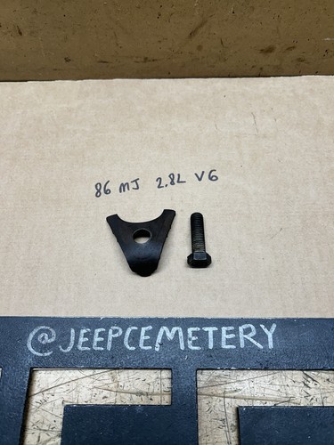Jeep Cherokee XJ Comanche MJ 2.8L V6 OEM Distributor Retainer w/ Bolt 84-86 - Picture 4 of 5